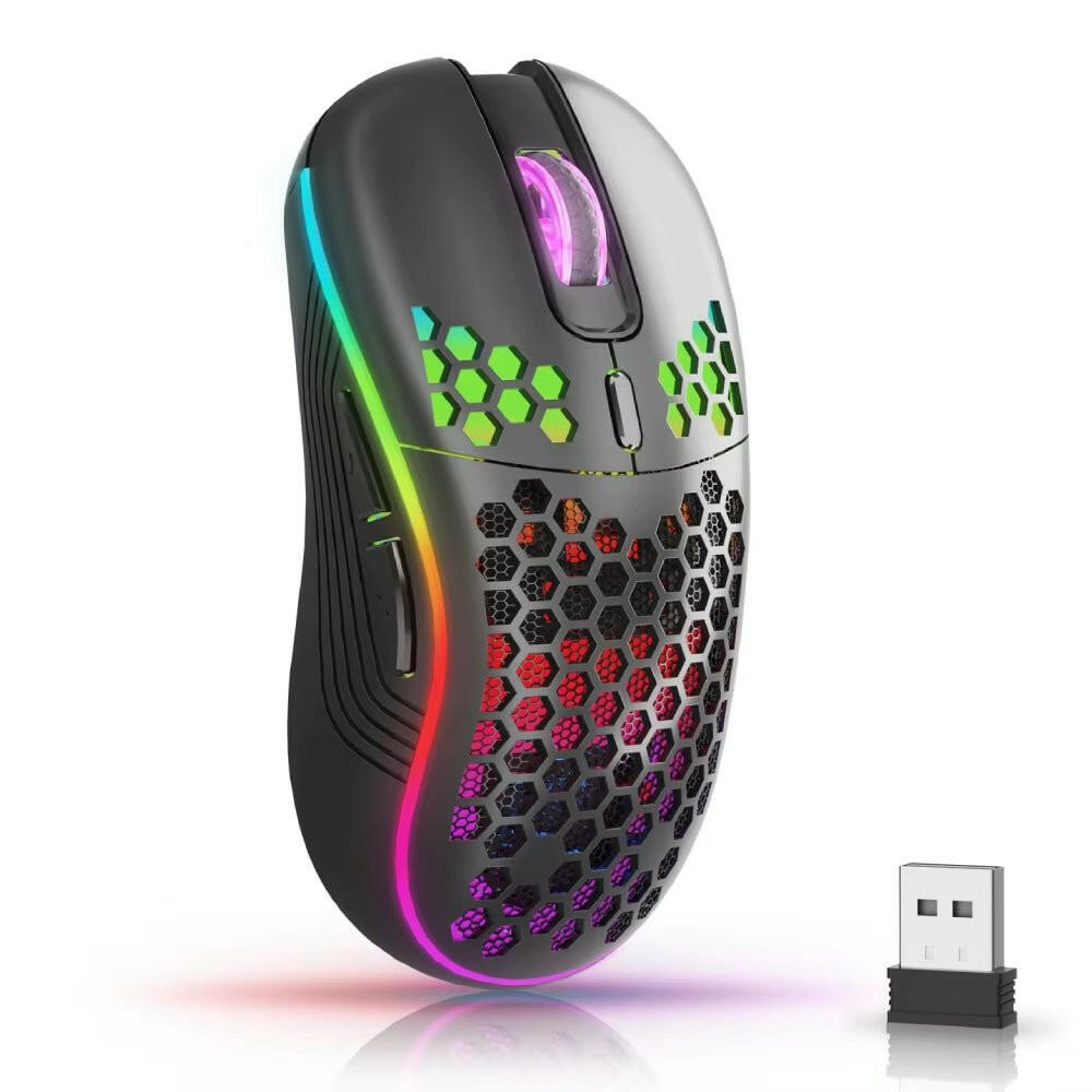 2.4G Wireless Mouse with RGB - PcZone