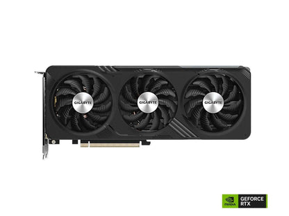 Geforce RTX 4060 GAMING OC 8G graphics card with triple fans and sleek design, ideal for gaming and creative applications.