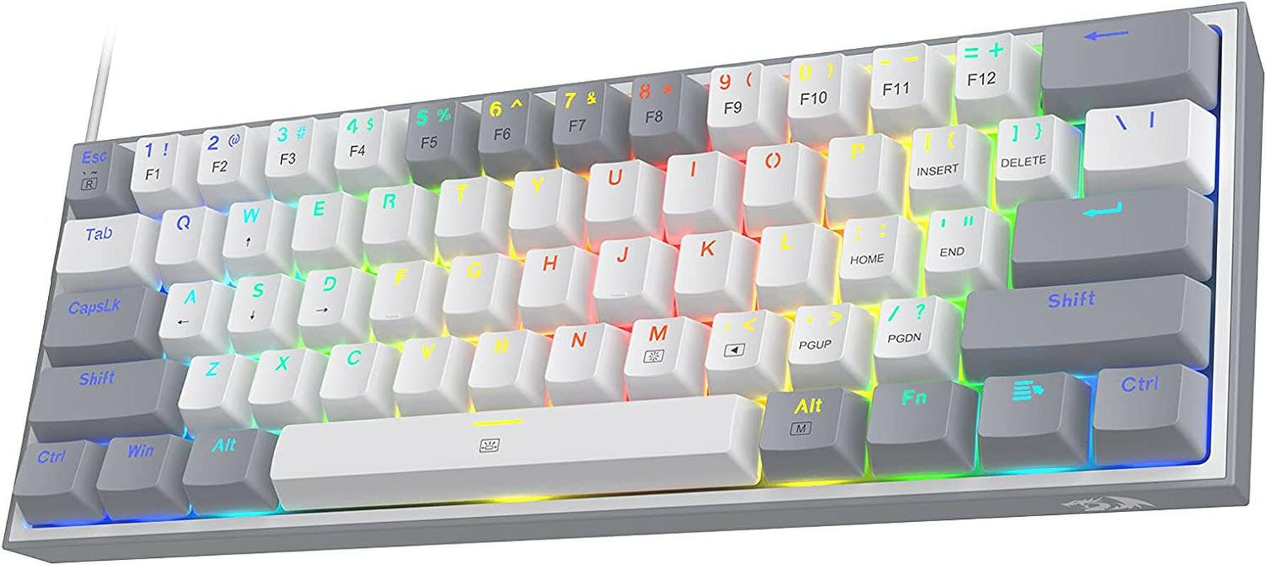 K617 Fizz 60% Wired RGB Gaming Keyboard - PcZone