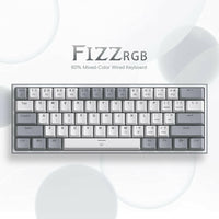 K617 Fizz 60% Wired RGB Gaming Keyboard - PcZone