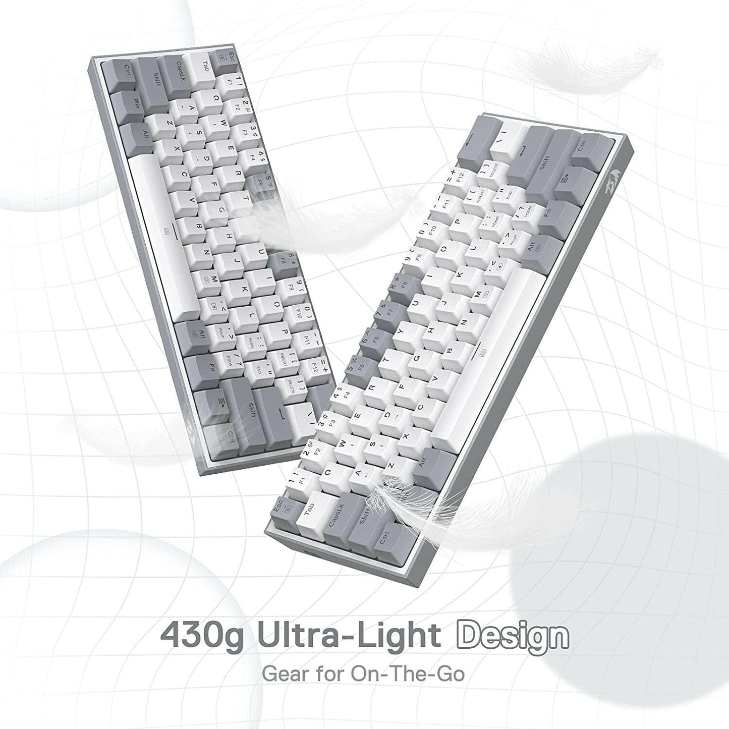 K617 Fizz 60% Wired RGB Gaming Keyboard - PcZone