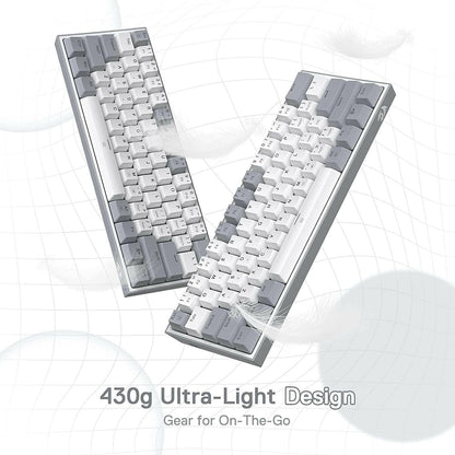K617 Fizz 60% Wired RGB Gaming Keyboard - PcZone